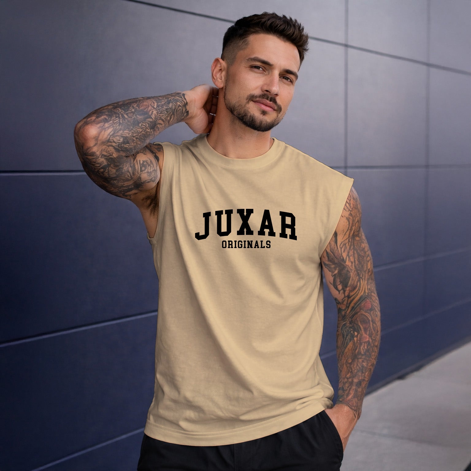 JUXAR MEN'S OVERSIZE TANK TOP