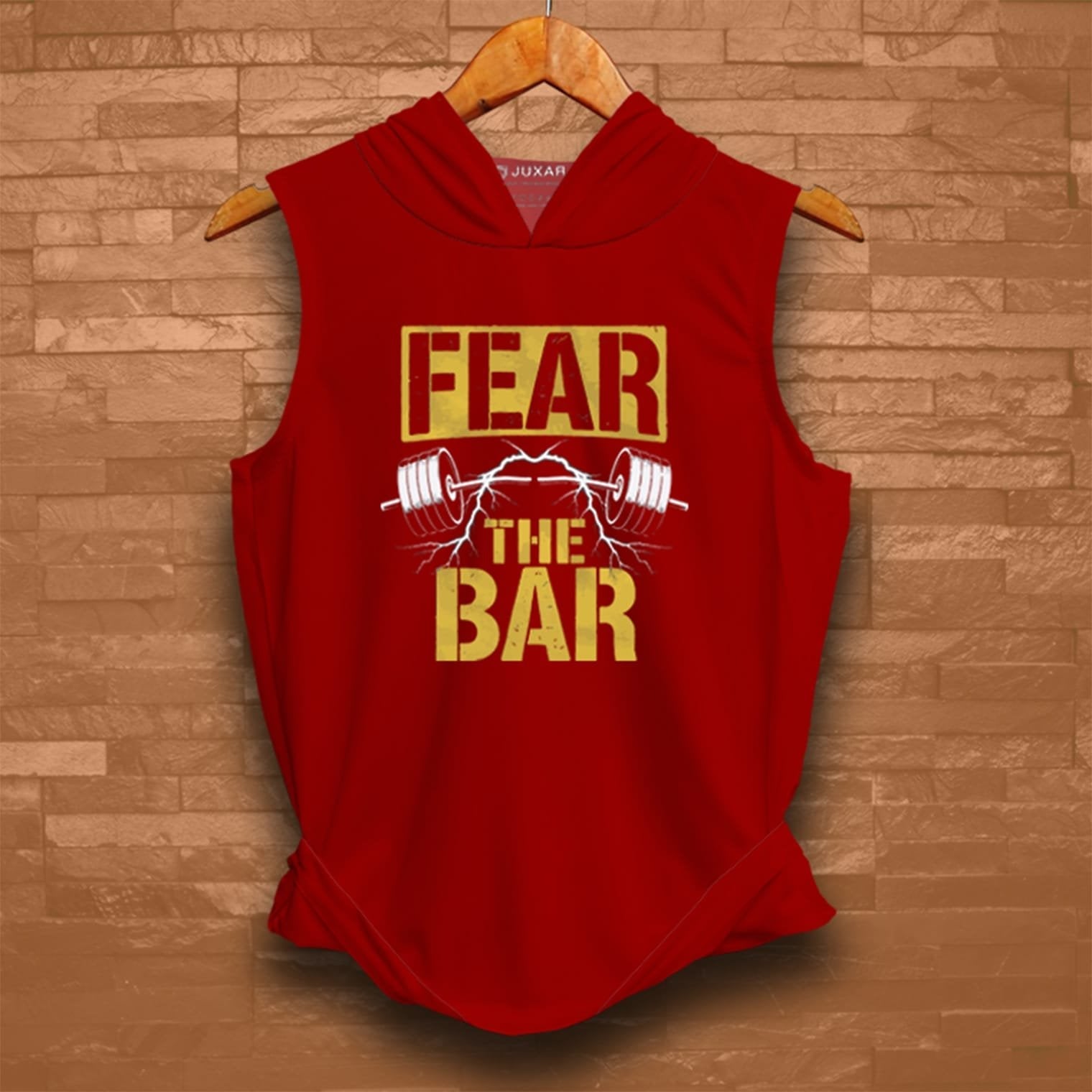 FEAR THE BAR GYM HOODIED SANDO