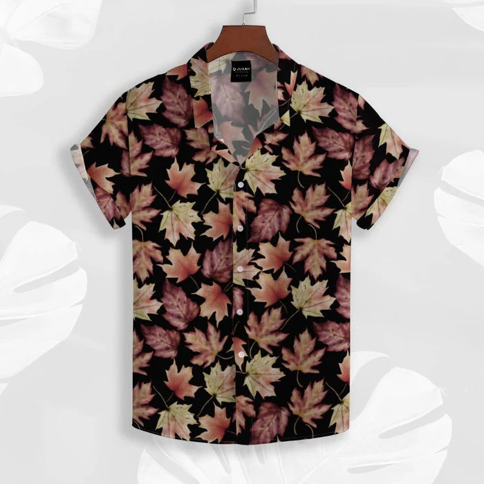 BOHO LEAVES SHIRT