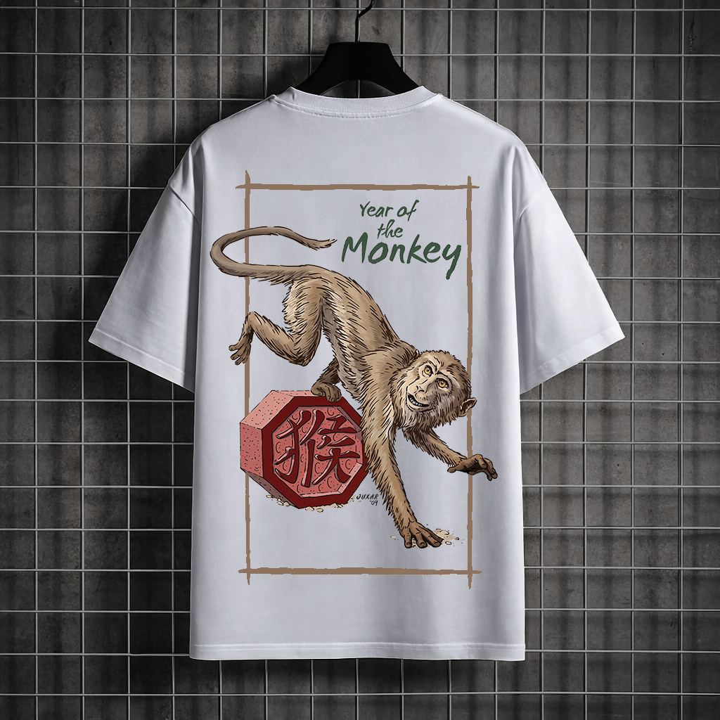 THE MONKEY STYLE OVERSIZED T-SHIRT