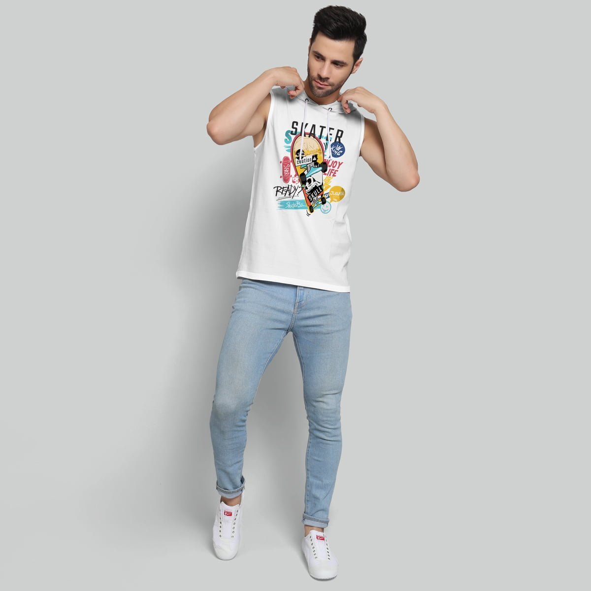 SKATER HOODIE SANDO
