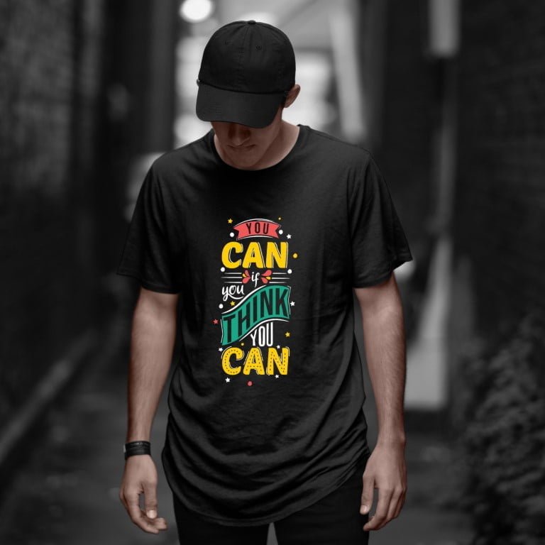 THINK LONGLINE T-SHIRT