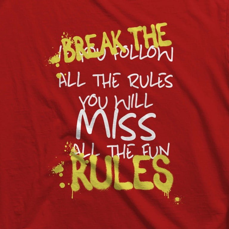 RULES LONGLINE T-SHIRT