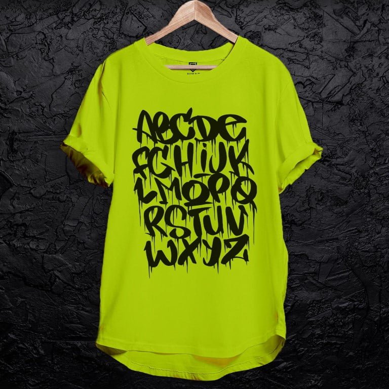 COMIC DOODLE LONGLINE T-SHIRT