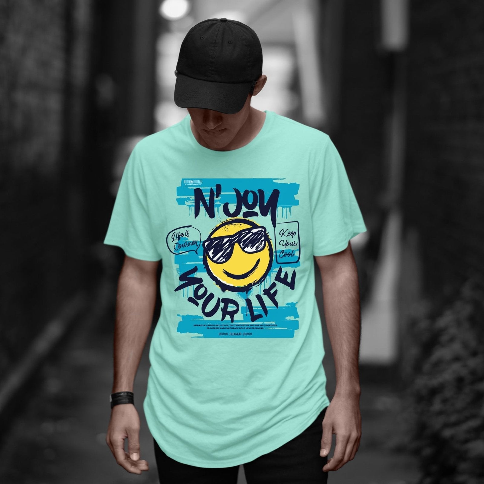 N'JOY LONGLINE T-SHIRT