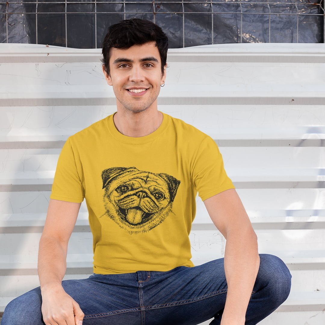 CUTE PUG T-SHIRT