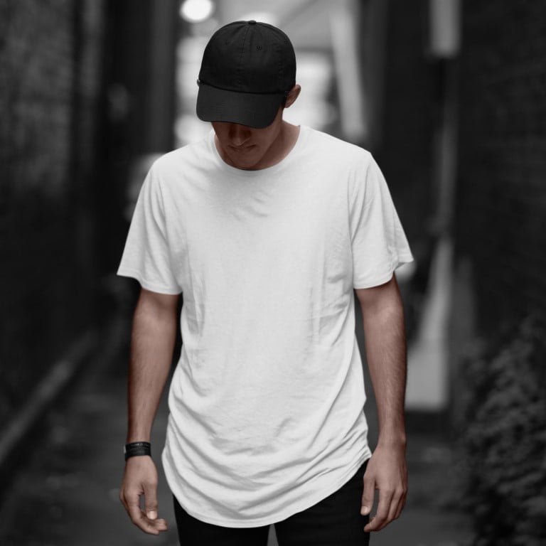 PLAIN JUXAR LONGLINE T-SHIRT