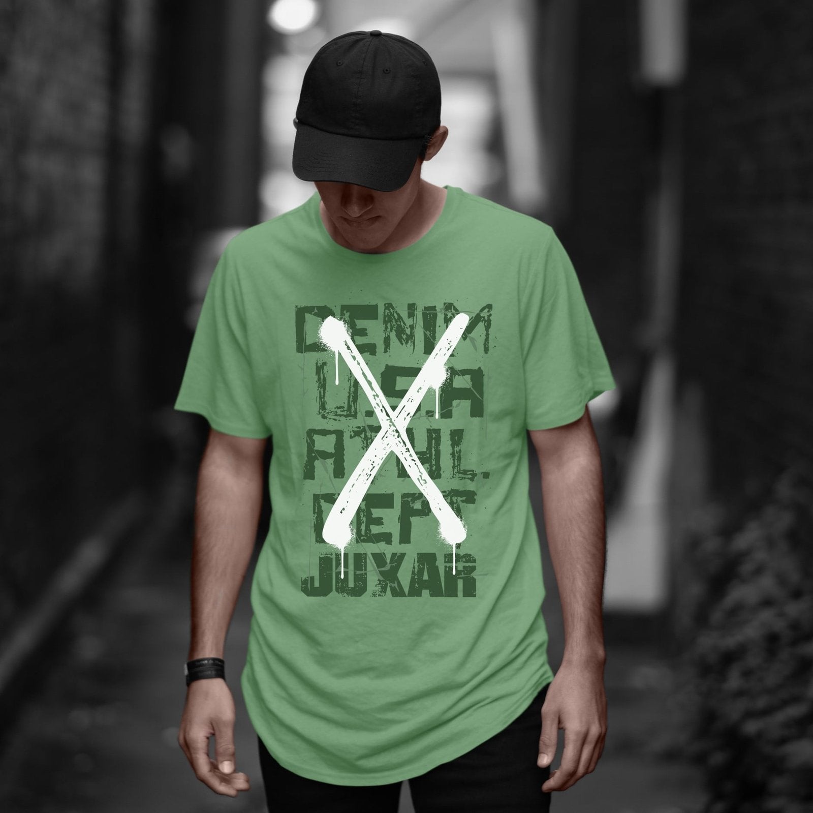 USA ATHL. LONGLINE T-SHIRT