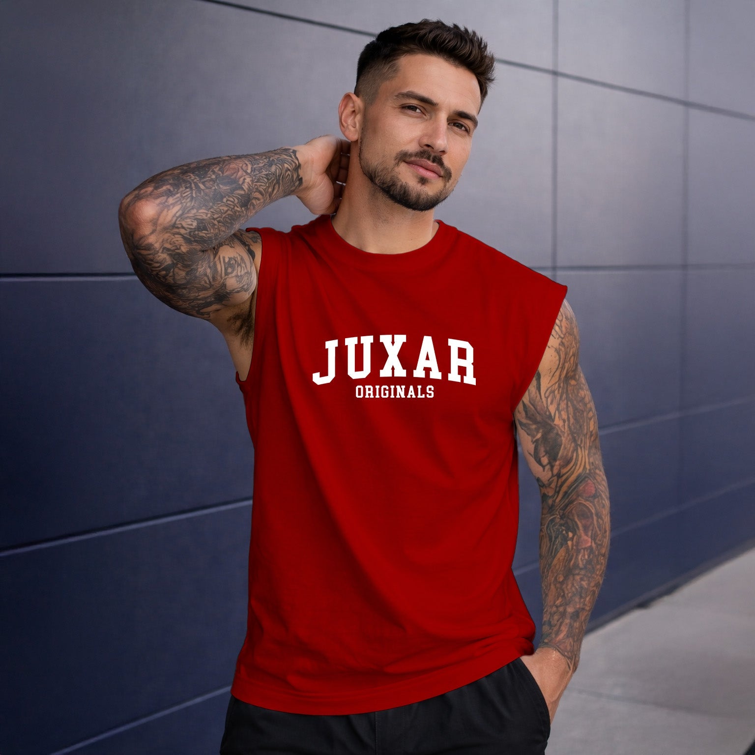 JUXAR MEN'S OVERSIZE TANK TOP